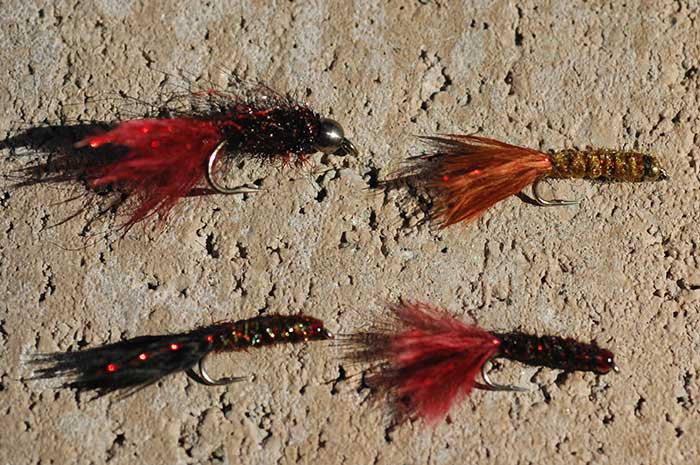 Red Eyed Rabbit Micro Damsels Trout Fly Fishing Flies Fry Patterns Mustad  Hooks
